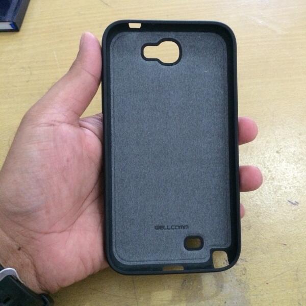 Leather case iphone 4/4S dan cover samsung note 2 gak kepake COD Jogja