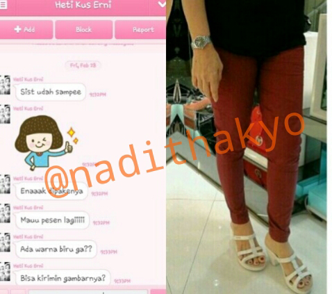 COTTON STRETCH PANTS - CELANA ANTI BEGAH