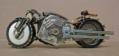 Desain Motor yang Terbuat dari Jam Tangan Bekas 