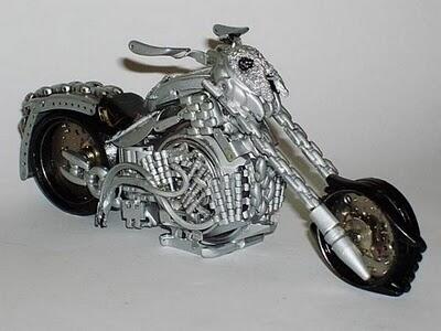 Desain Motor yang Terbuat dari Jam Tangan Bekas 