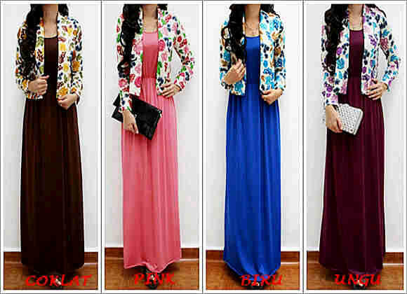 Blouse, maxi, kemeja, dress, setelan blazer, pants, baju hijaber