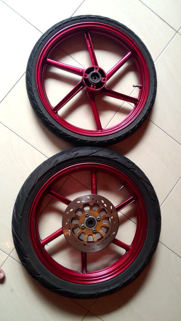 Terjual PART MODIF (VELK, CAKRAM, ARM DLL) YAMAHA JUPITER Terjual PART MODIF (VELK, CAKRAM, ARM DLL) YAMAHA JUPITER
