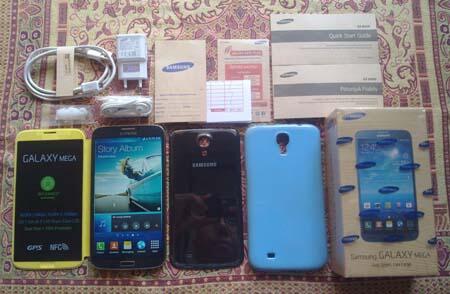Samsung Galaxy Mega 6.3 I9200 Fullset/garansi/mulus