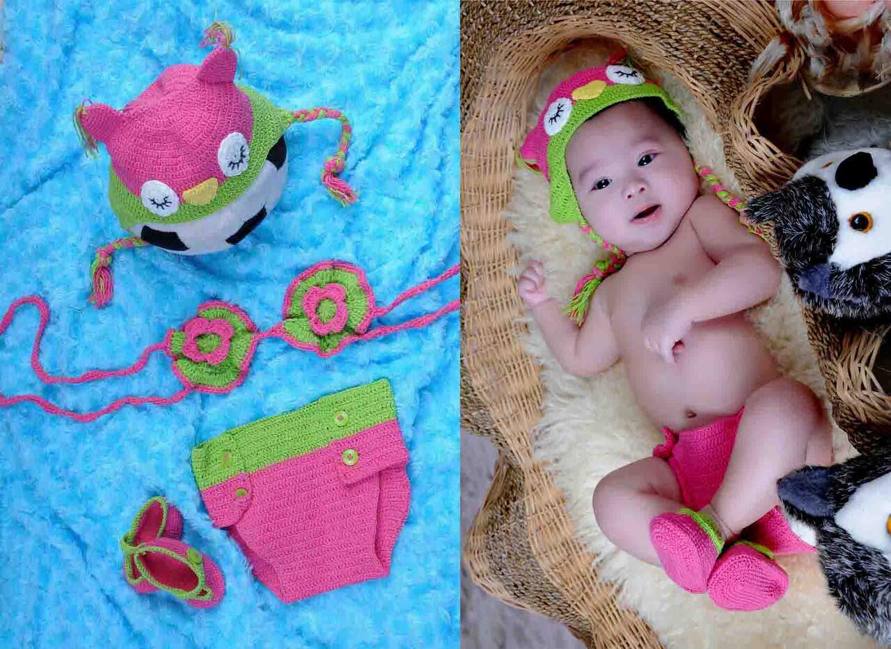 Terjual Baju Rajut Bayi Buat Properti Foto Rajut Mermaid Bayi
