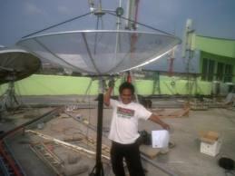 Paketan Pasang Murah : Antena tv & Parabola free iuran 300 chenal.