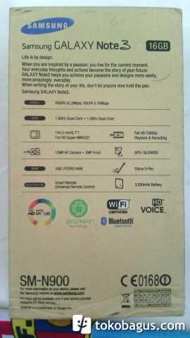 SAMSUNG GALAXY NOTE 3 SECOND