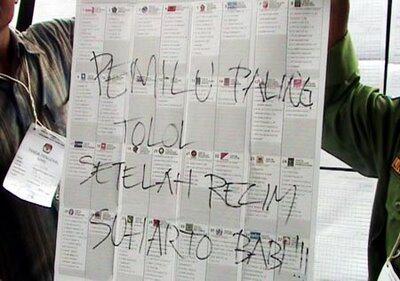Tips² Tata Cara Pemilu 2004 &#91; Wajib Masuk ! ! &#93;