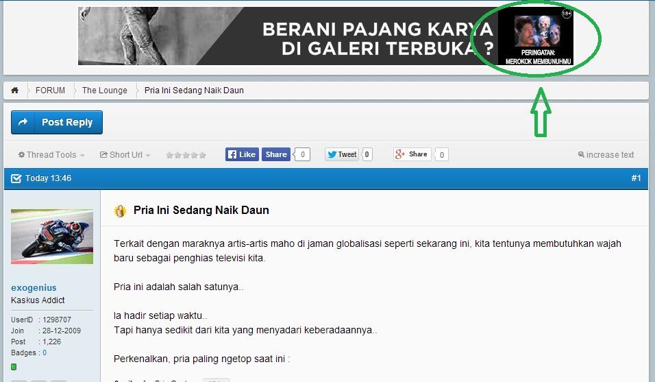 Pria Ini Sedang Naik Daun