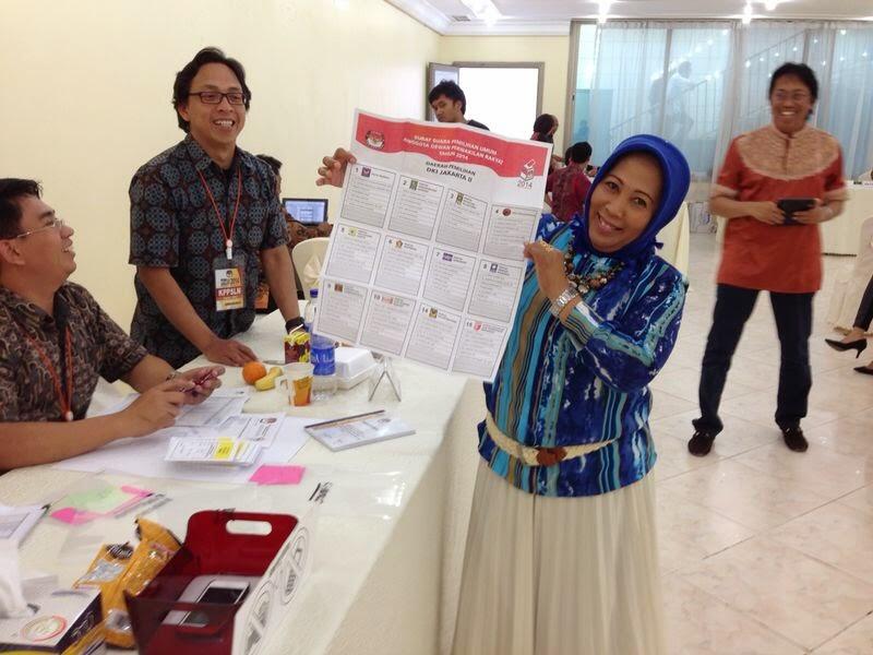 Suasana Pelaksanaan Pemilu Warga Indonesia diberbagai Negara 