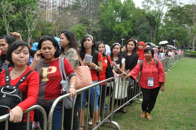 Suasana Pelaksanaan Pemilu Warga Indonesia diberbagai Negara