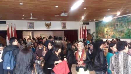 Suasana Pelaksanaan Pemilu Warga Indonesia diberbagai Negara
