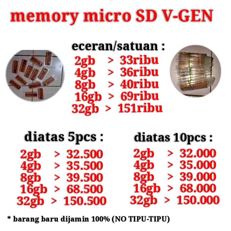 memory micro sd V-GEN muuuuuuuuuuuuuraaaaaaaaaaahhh