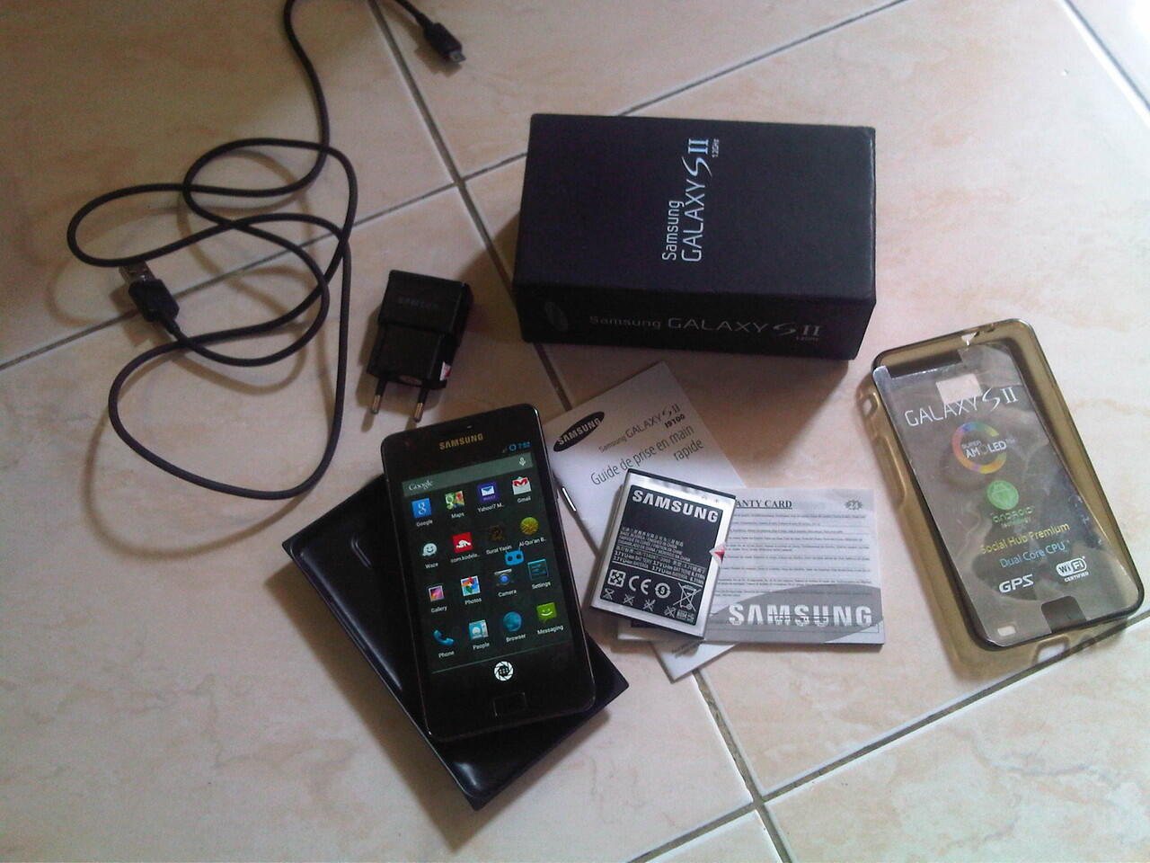 Android Samsung Galaxy GT-I9100 S2 SII Jellybean BBM Bandung