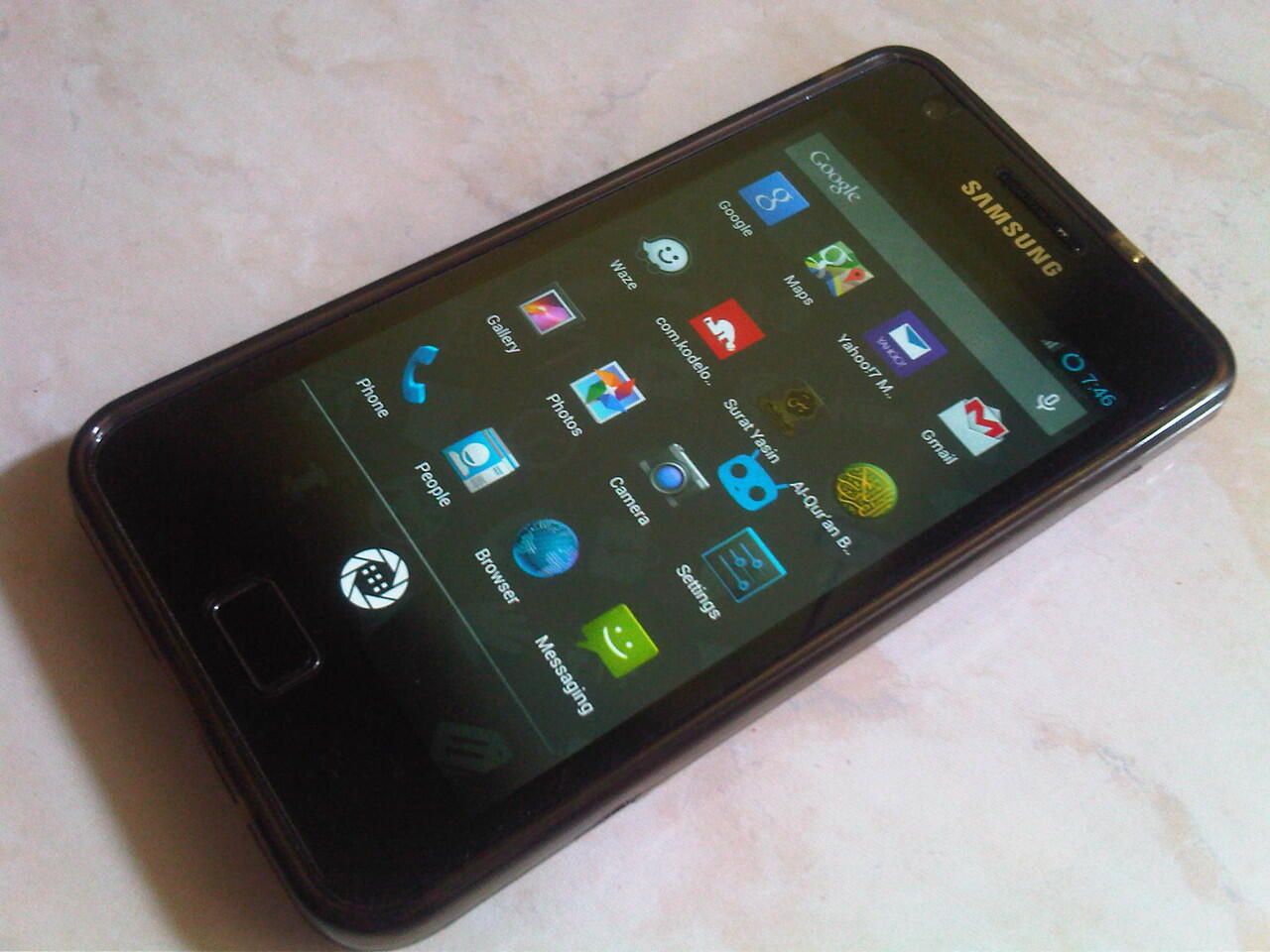 Android Samsung Galaxy GT-I9100 S2 SII Jellybean BBM Bandung