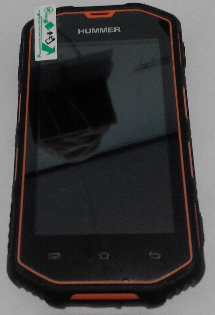 handphone (HP) Hummer H5 IP68 Militer / Petualang Tahan Debu Air Benturan