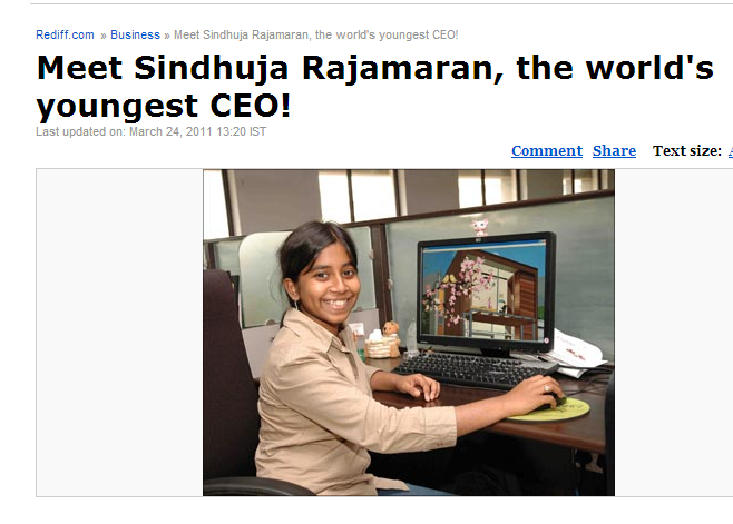 Remaja 14 Tahun Ini CEO Termuda di Dunia Gan...