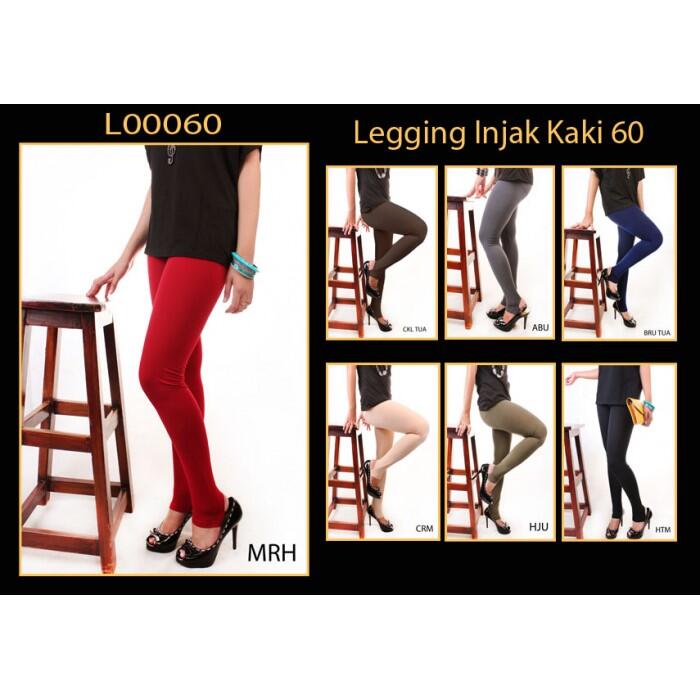 Legging Polos Injak Kaki - Nylon Spandek Stretch-