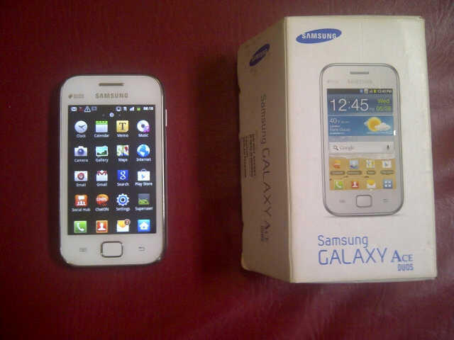 WtS Samsung galaxy Ace Duos white fullset murah - Rekber ON