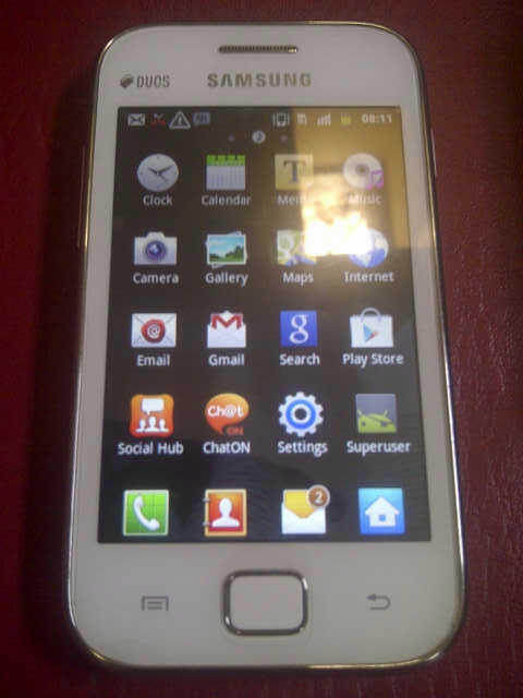 WtS Samsung galaxy Ace Duos white fullset murah - Rekber ON