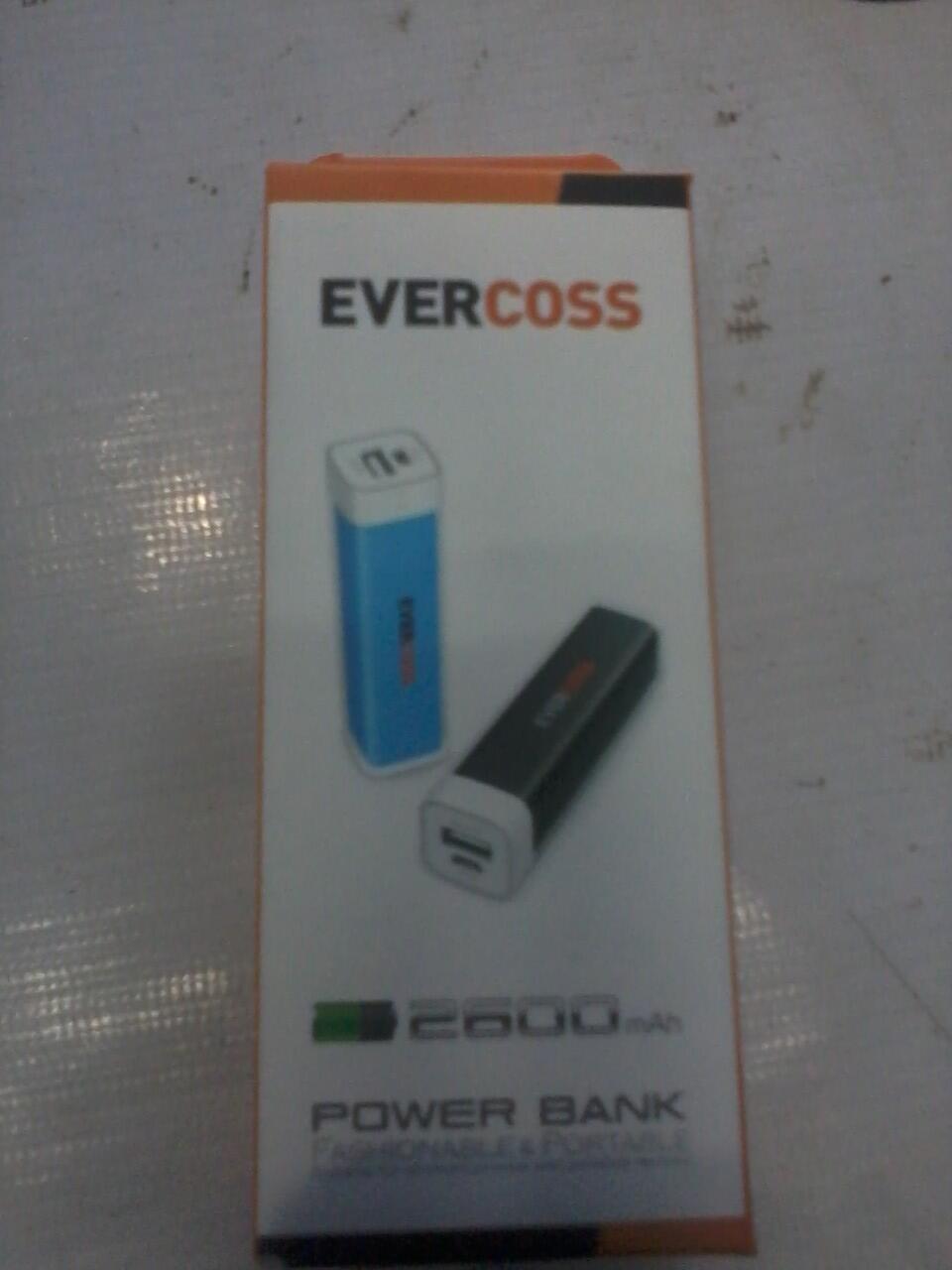Powerbank Evercoss 2600 mAh