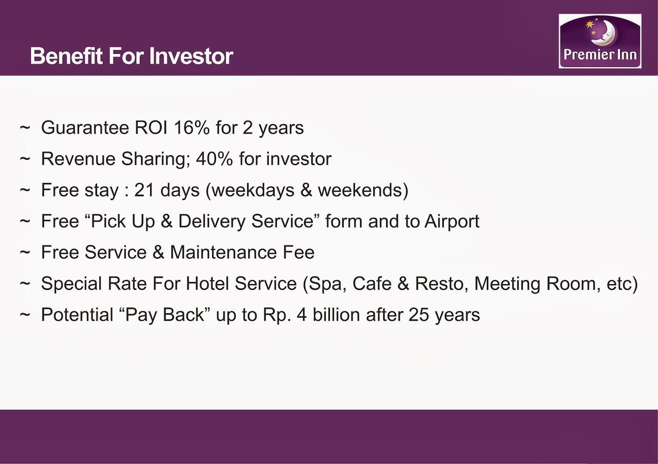 Harga Perdana | Condotel Premier Inn Di Denpasar Bali | Investasi Condotel di Bali