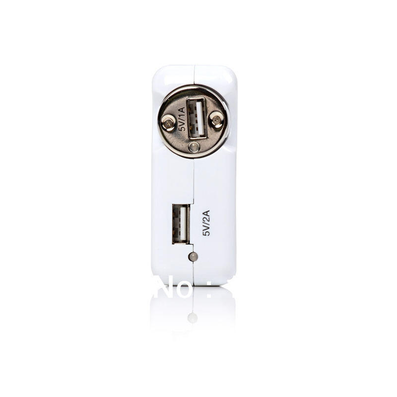 USUSB Car Charger and Wall Charger All in One Universal Travel Charger for iPhone