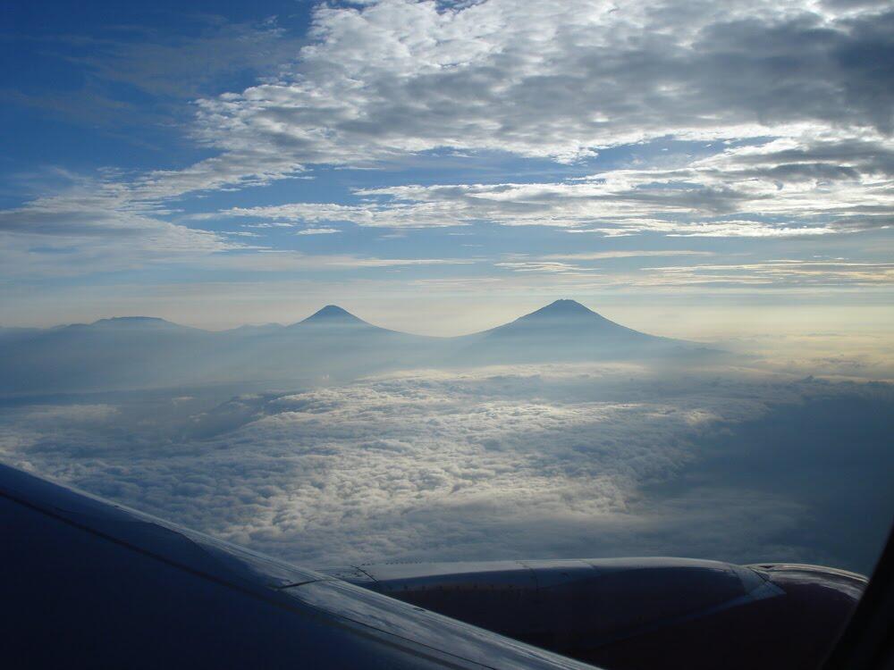 Foto Pemandangan dari Pesawat Menakjubkan!!