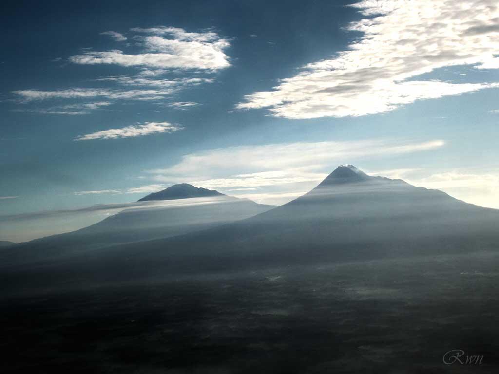 Foto Pemandangan dari Pesawat Menakjubkan!!