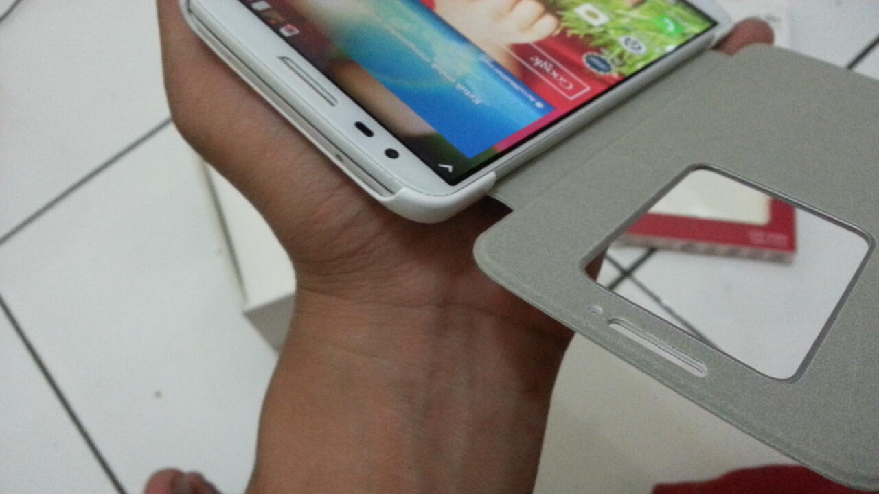 ADA LAGI LG G2 32GB WHITE FULLSET BONUS QUICK WINDOW MURAAAAAAH