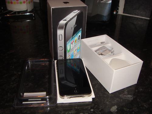 Jual Iphone 4G 32G FU Mulus (Semarang) Black