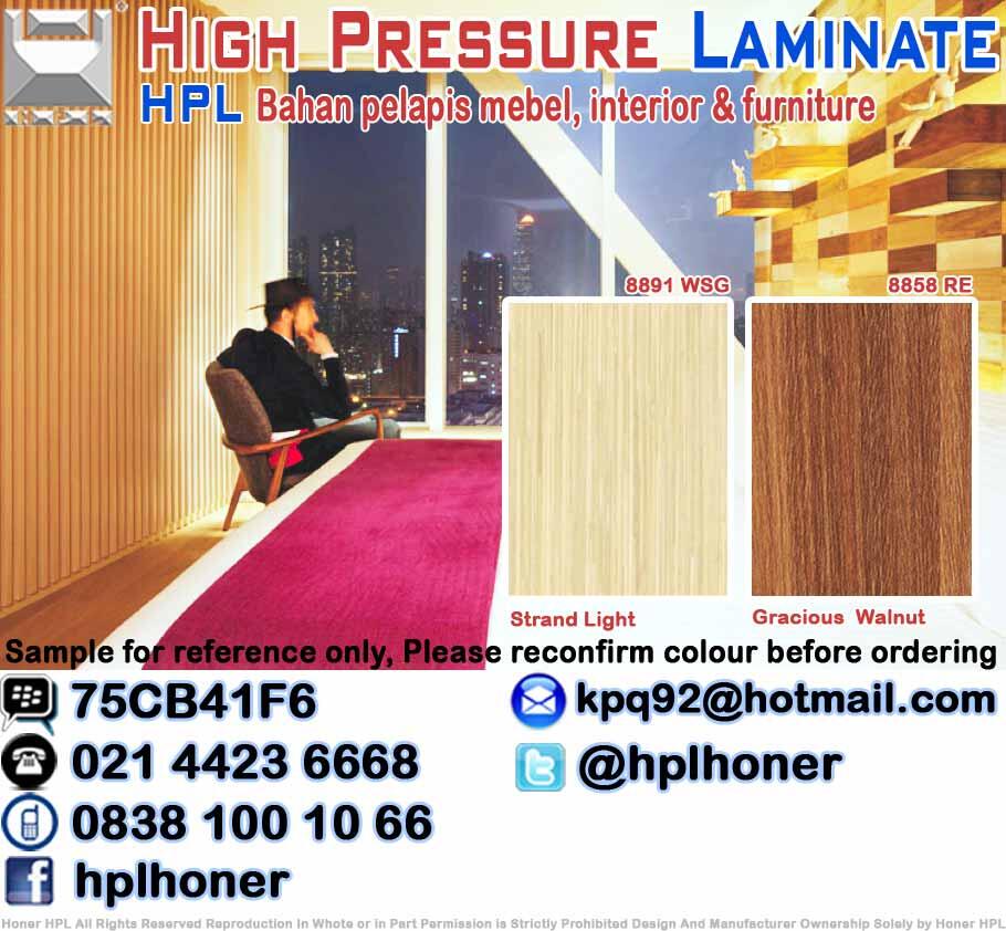 LEMARI, RAK TV, TEMPAT TIDUR BACK DROP PANEL TV, KITCHEN SET HPL