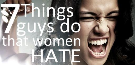 7 Tingkah Pria yang Dibenci Wanita