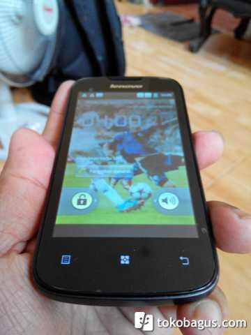 Jual Lenovo A690 second, lengkap, mulusss + murah aja (BBM Ready)