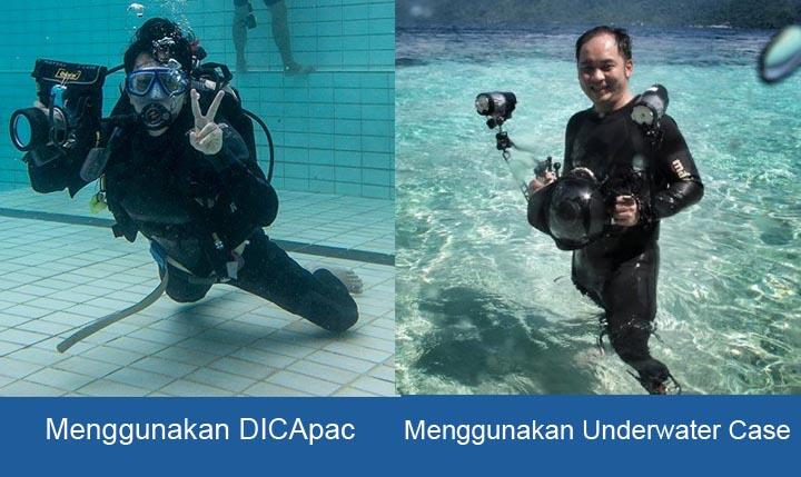 Underwater Case DICApac Murah dan Berguna untuk foto underwater