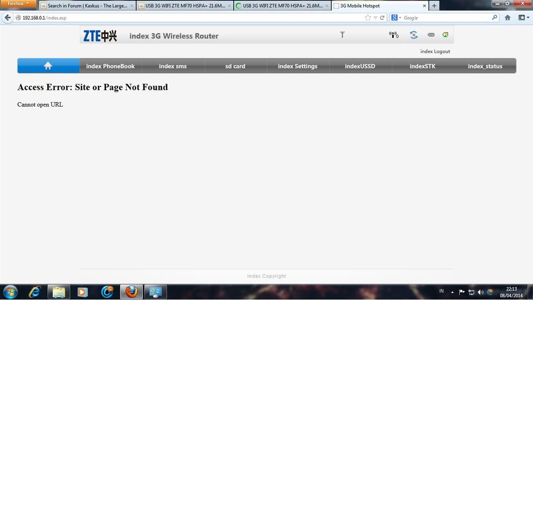 USB 3G WIFI ZTE MF70 HSPA+ 21.6Mbps - Page 7 | KASKUS