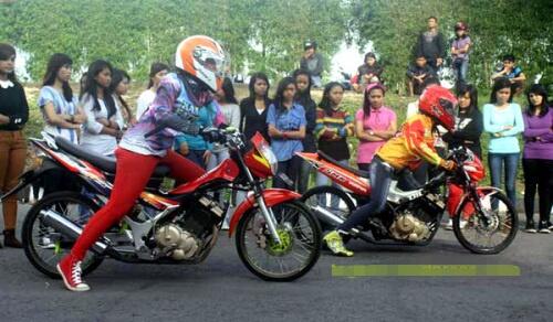 Lolos ke DPR, Moreno ingin berantas pembalap liar &amp; cabe-cabean !!!