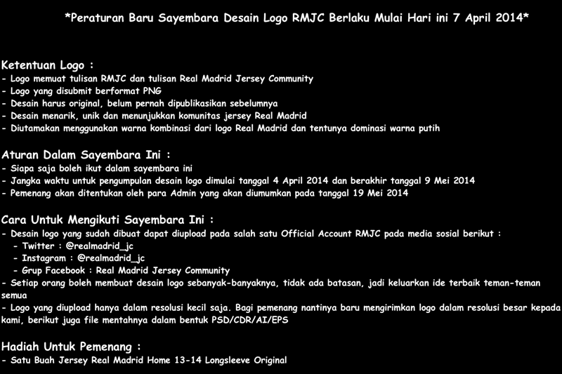&#91;LOMBA&#93; Disgn Logo Real Madrid Jersey Community - Berhadiah Jersey Original