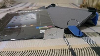 Acer Iconia W3 - W4 Leather Rotating Case Cover w/ Stand & Accessories