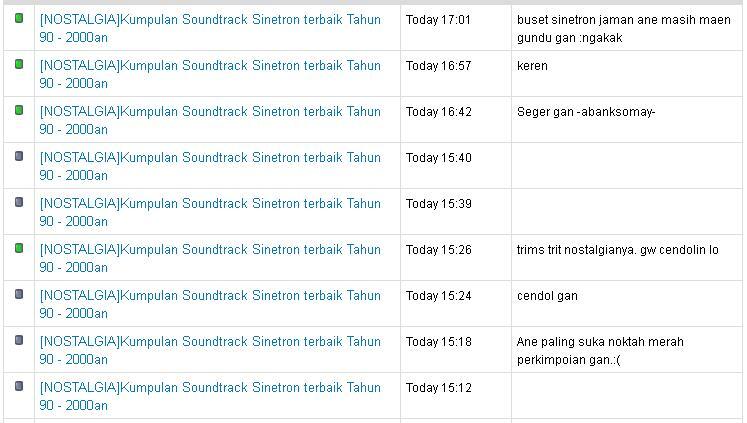 &#91;NOSTALGIA&#93;Kumpulan Soundtrack Sinetron terbaik Tahun 90 - 2000an