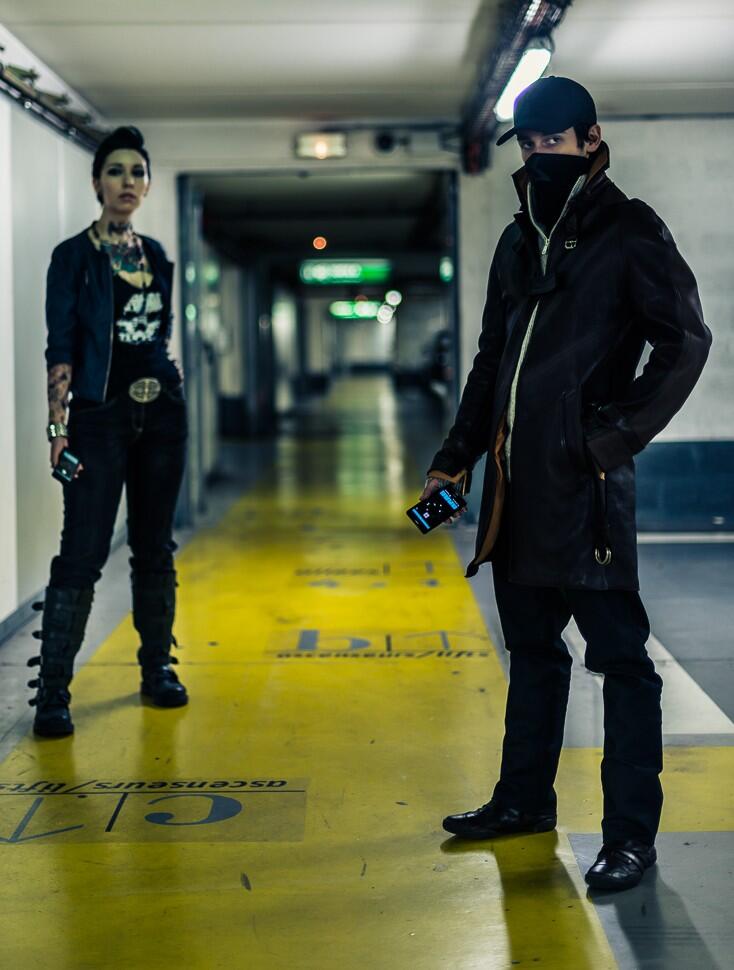 Keren Gan, Modal Jaket Kulit, Penutup Wajah Dan Topi, Agan Bs Buat Cosply Watch Dogs