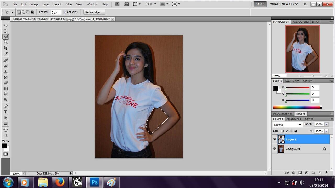 Belajar Photoshop,Cara Membuat Efek Silhouette