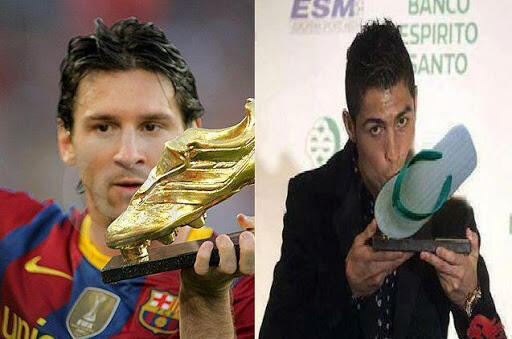bedanya messi ama CR7