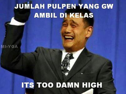 YAOMING FACE lumayan bikin :ngakak 