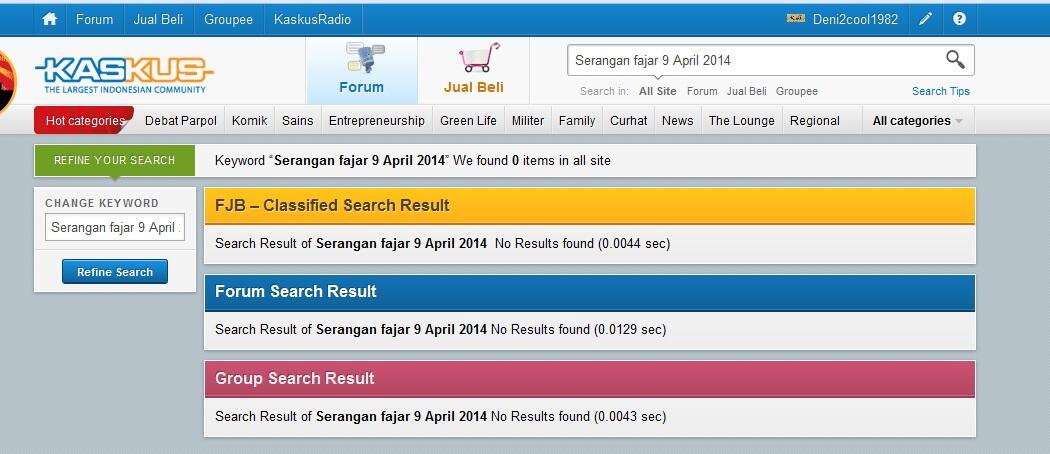 Serangan fajar 9 April 2014