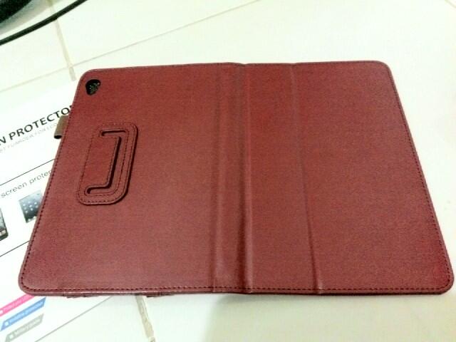 ACER ICONIA W3 CRAZY HORSE LEATHER CASE PREMIUM QUALITY + ANTI GLARE!!!