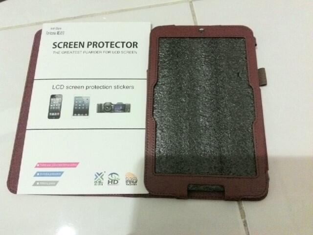 ACER ICONIA W3 CRAZY HORSE LEATHER CASE PREMIUM QUALITY + ANTI GLARE!!!