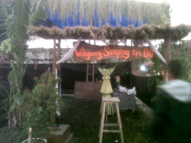 Dekorasi TPS-TPS Kreatif di Kota Bandung Pemilu 2014