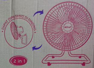 Kipas 3in1 BESI 16"Panasonic, 18" Maspion, Miyako, Sekai IWF2038 Baru, Asli, Garansi