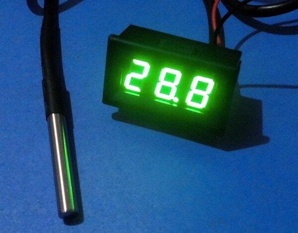 DIGITAL VOLTMETER, AMPEREMETER, TEMP, TIMER