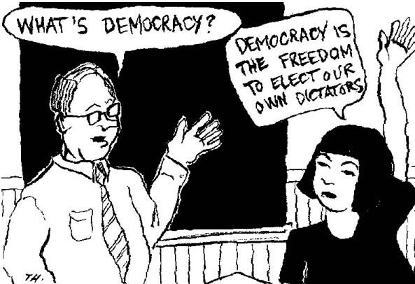 &#91;BULAN PEMILU&#93; Democracy? But looks like Demo-crazy!